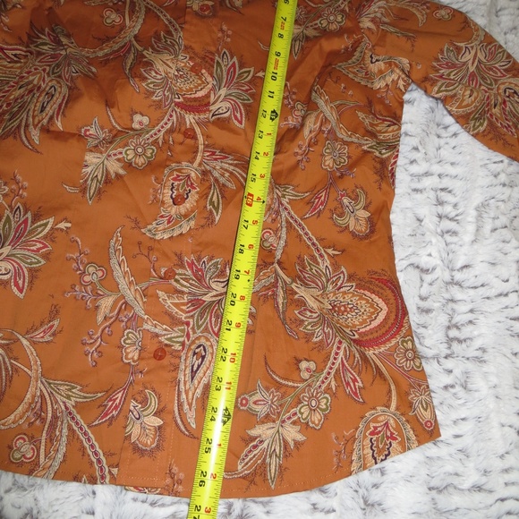 Coldwater Creek Fall Shaped Shirt - Picture 8 of 8